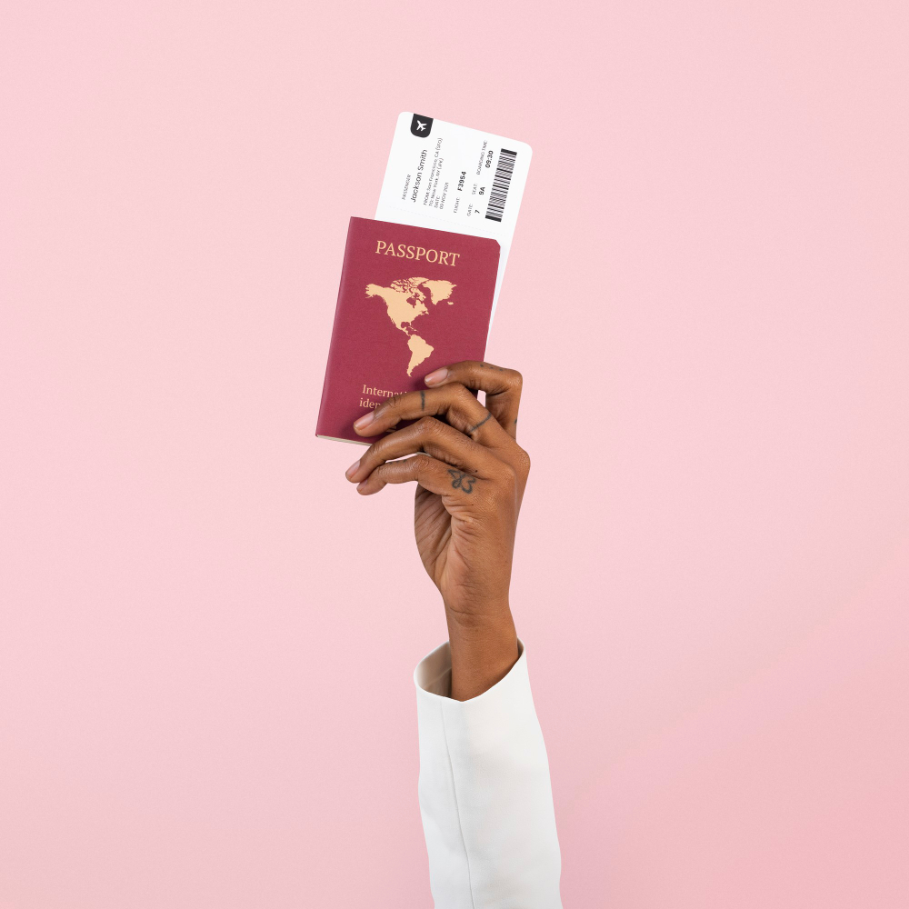 Passport and visa application documents